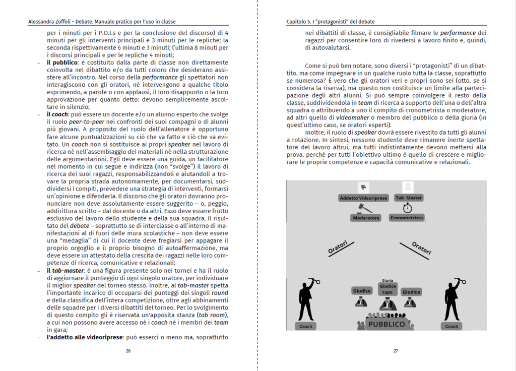 Alessandra Zoffoli - Debate. Manuale pratico per l’uso in classe - immagine 2